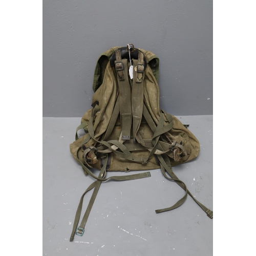 647 - Vintage frame rucksack, approx 24