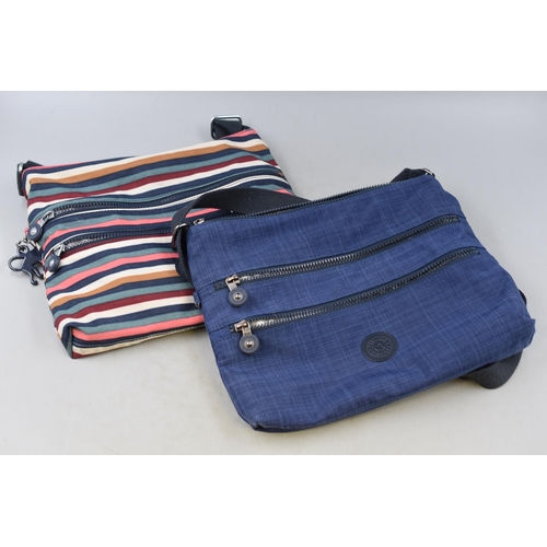 651 - Selection of Kilping including Alvar Blue and Alvar Multi Stripes Shoulder Bag