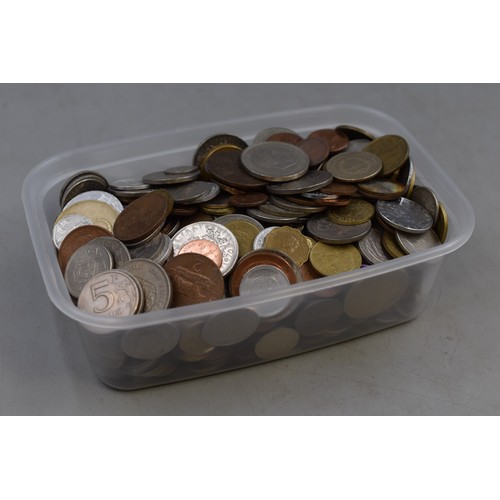 164 - Large Collection of Unsorted Coinage Approx. 2.4kg