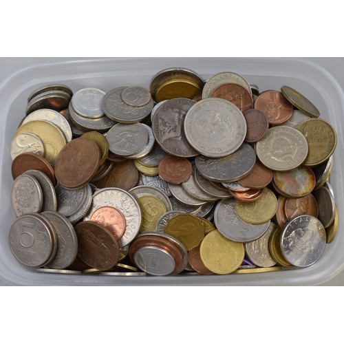 164 - Large Collection of Unsorted Coinage Approx. 2.4kg