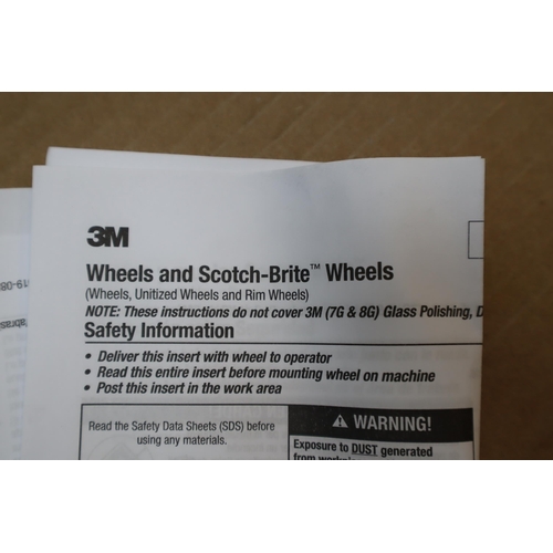 667 - A 3M Scotch-Brite™ EX2 Deburring Wheel