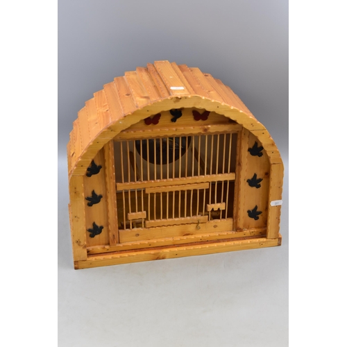 751 - A Rustic Gypsy Style Bird Cage, Approx 17.5