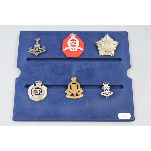 270 - Selection of Military Badges including Princess Alexandra Own