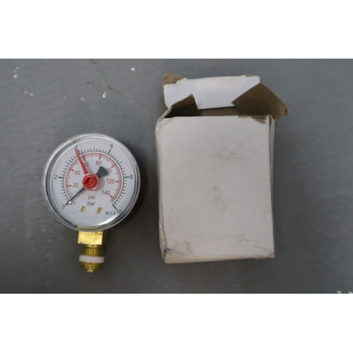 754 - A Large Selection of 50+ Ten Bar Pressure Gauges