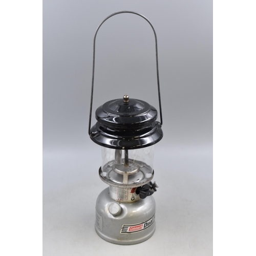 777 - Coleman Duel Fuel Storm Oil Lamp in Original Box