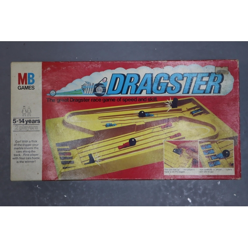 816 - Selection of Boxed Vintage Games to include Master Mind, Word Master, Dragster, Monopoly and more