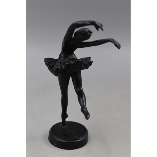 290 - Cast Metal Dancing Ballerina Figure (6.5