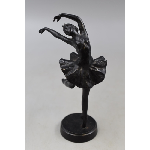 290 - Cast Metal Dancing Ballerina Figure (6.5