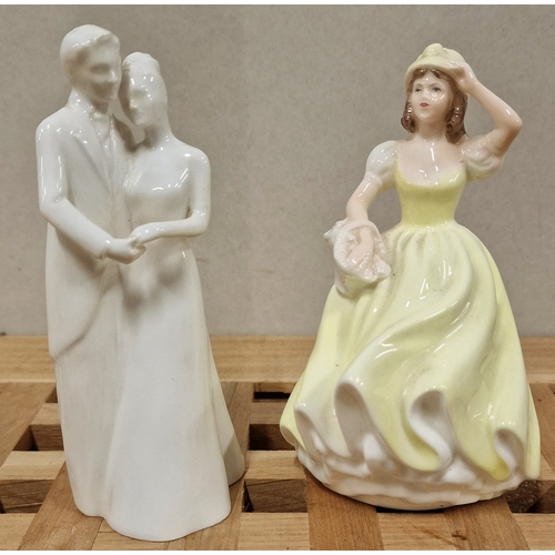 312 - Two Coalport Figurines Moments Collection and Other.