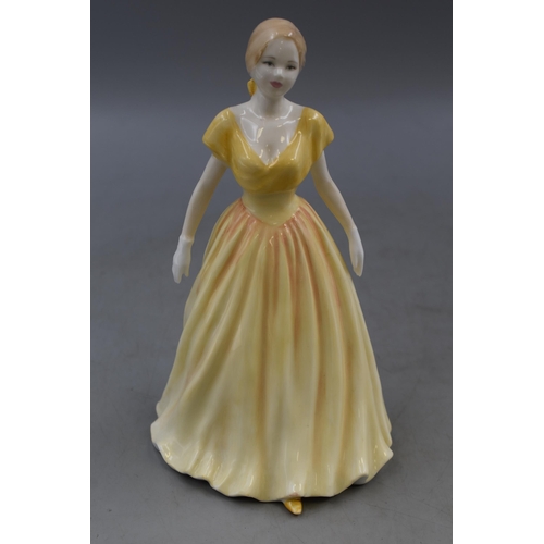 315 - A Royal Doulton Classics 'Happy Birthday 2004' Porcelain Figure, HN 4528. Approx 8.5