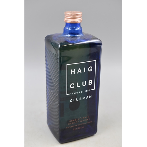 326 - Club Haig 1 Litre Bottle of Scotch Whisky (Sealed)