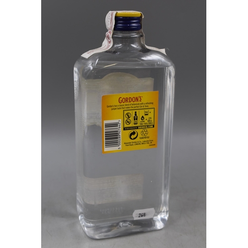 327 - Sealed 1 Litre Bottle of Imported Gordons London Dry Gin