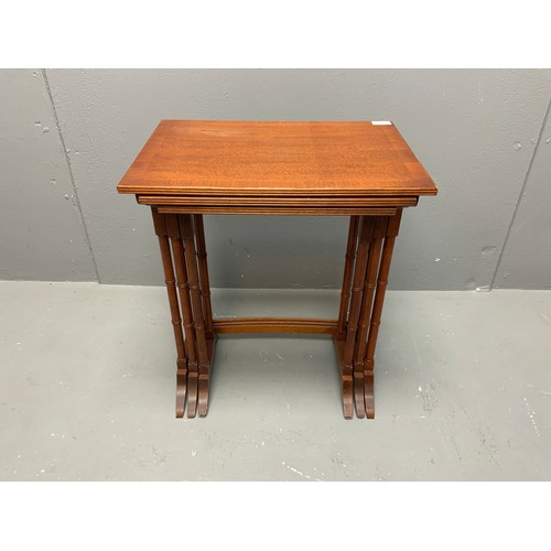 613A - Nest of Regency Style Side Table (Largest 19