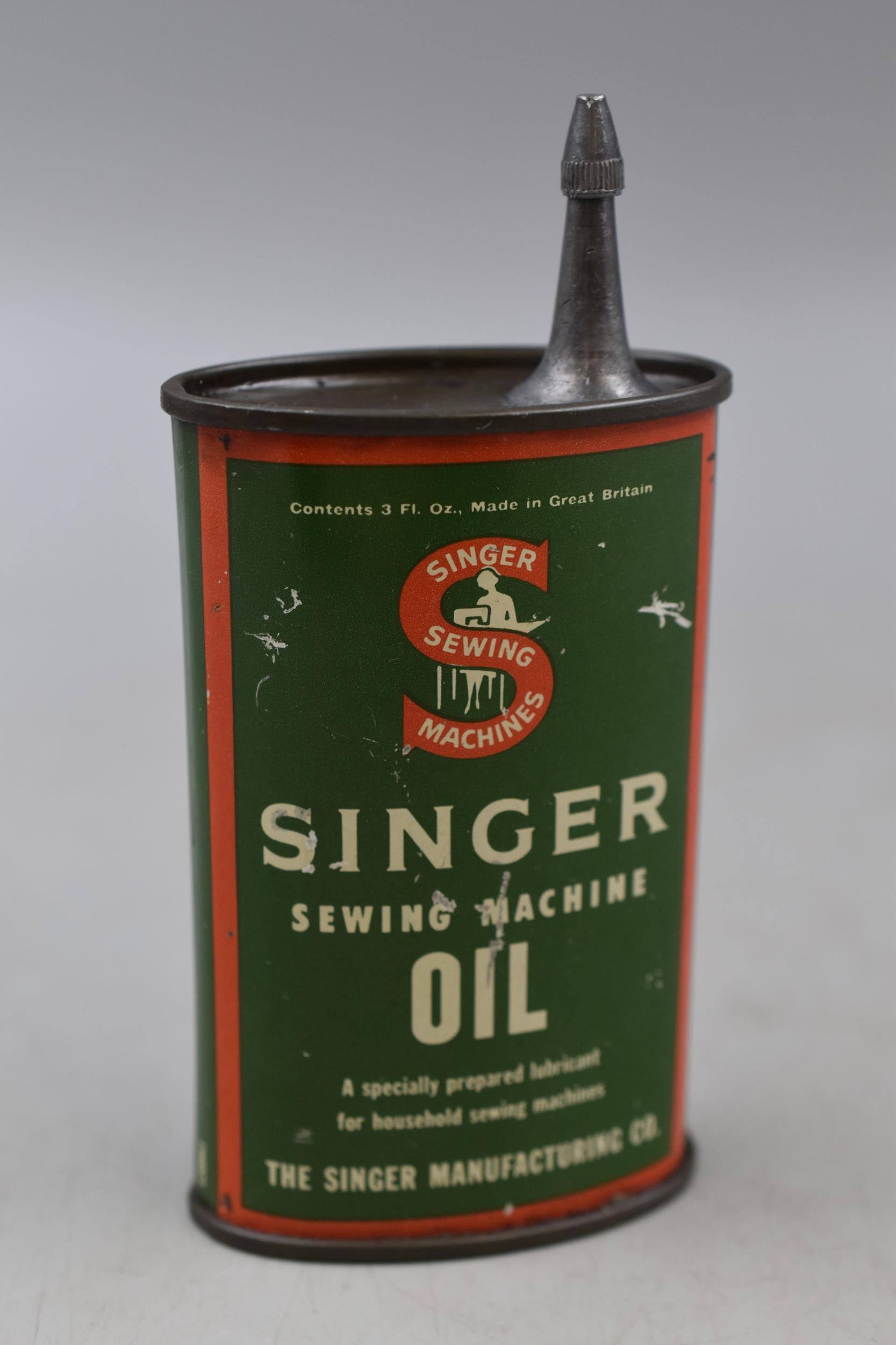 Singer Sewing Machine Oil Tin 