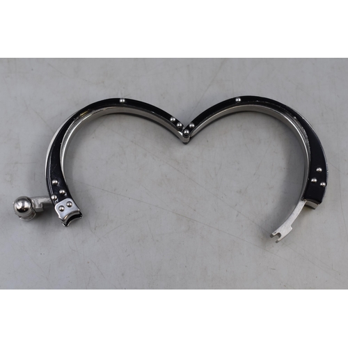 56 - Stainless Steel Handcuff Bracelet