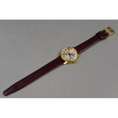 74 - Candino 17 Jewels Mechanical Gents Watch (Working)