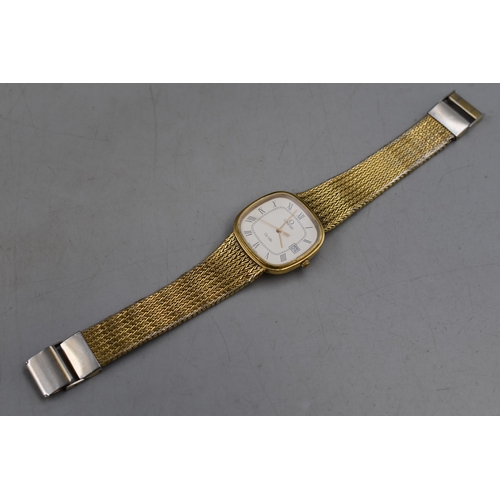 77 - Omega De Ville Quartz Gents Watch (Working)