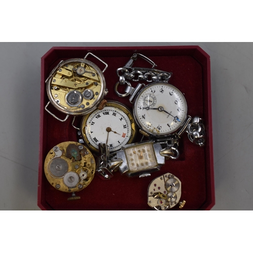 93 - Selection of Mechanical Watches for Spares or Repairs