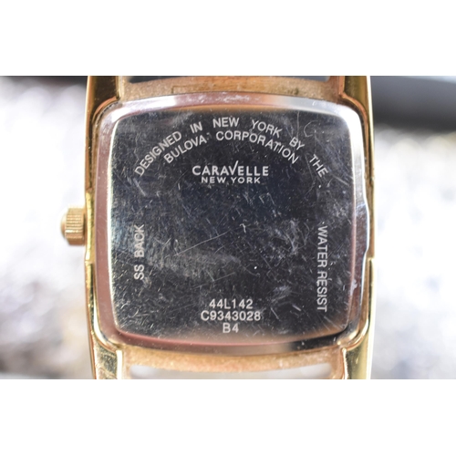 94 - Caravelle of New York by Bulova Bracelet Watch (Working)