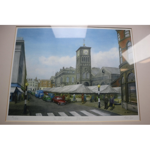 398 - Framed and Glazed Signed Limited Edition 32/250 Mark Best Print Displaying 