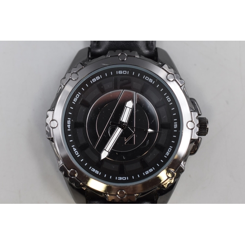 124 - Marvel Avengers Gents Quartz Watch (Working)