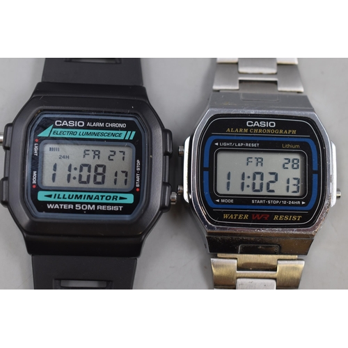 129 - Two Casio Quartz Watches (Both Working)