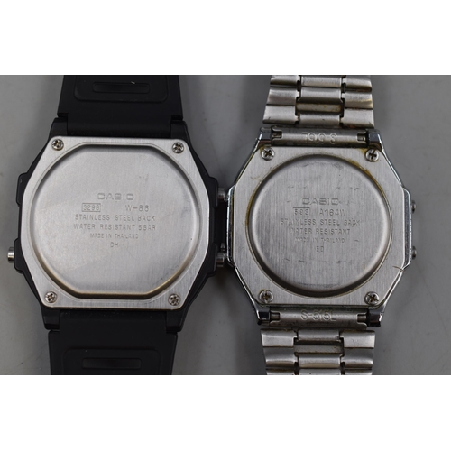 129 - Two Casio Quartz Watches (Both Working)