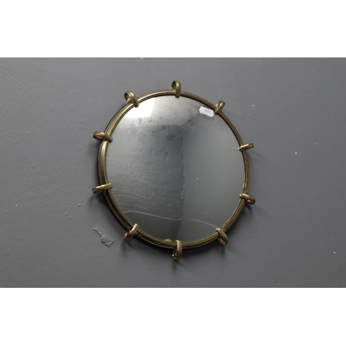 437 - Small Fish Eye Port Hole Mirror (10” Dia)