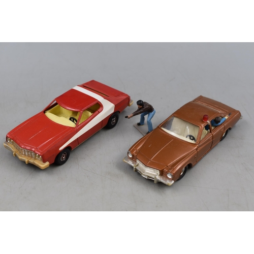 197 - Two Corgi Die-Cast Model Cars From 1970's American Police Drama's Kojak Buick ( Model No Corgi 290) ... 