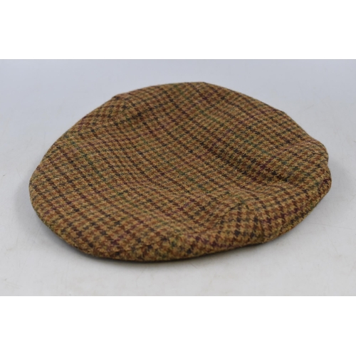 484 - New in Box Designer Barbour Flat Cap