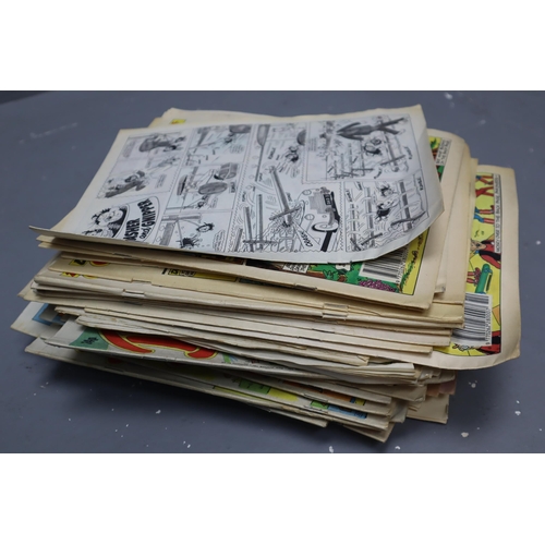 487 - A Large Selection of Vintage Comics To Include Dandy, Buster, Spike and More