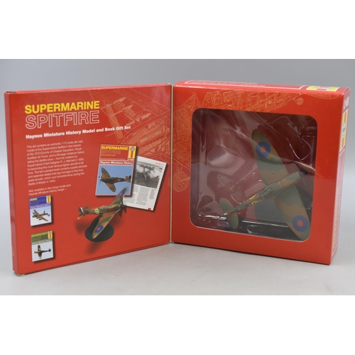 256 - Corgi Haynes Supermarine Spitfire Die-Cast Model and Book Gift Set