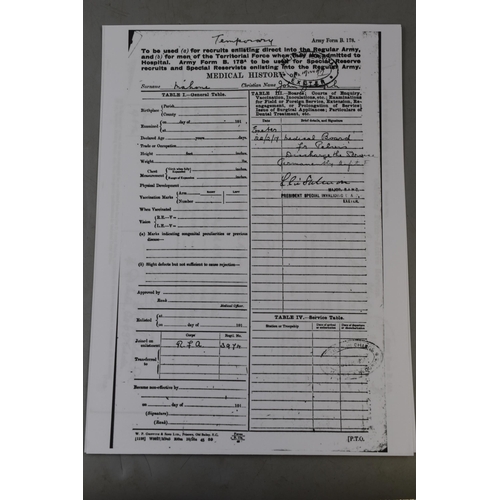 274 - A WWI Star Medal Awarded To Gunner John Joseph Mahone, With Paperwork Relating to Awardee