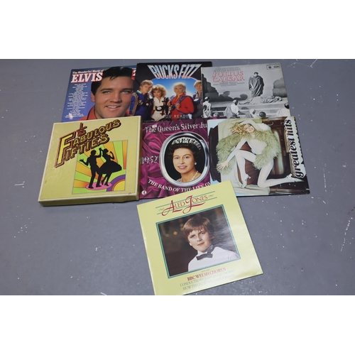 502 - LARGE Collection of Various Pre-Owned Vinyl LP's and Box Sets, To Include Elvis Presley, Fabulous Fi... 