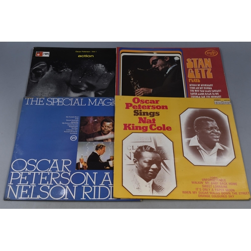 503 - A Selection of Mostly Jazz Vinyl LP's. Includes Duke Ellington, Stan Getz, King Oliver and More