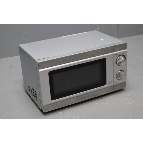 516 - Silver Microwave 1200w Working When Tested