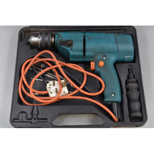 695 - Three Black & Decker Drills in Cases. Includes 400H (Powers on When Tested), And Two Others For ... 