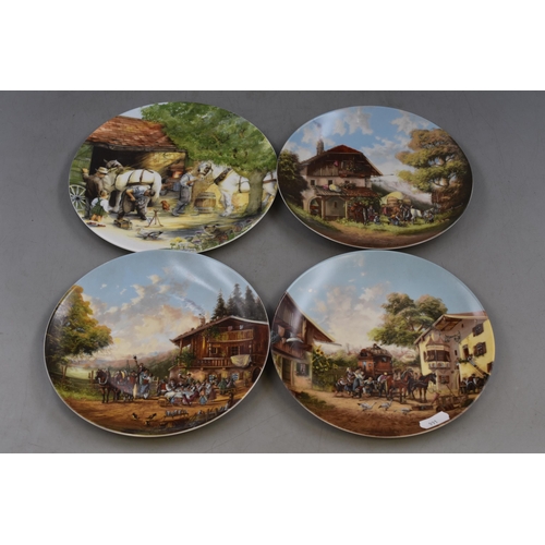 752 - Four Collectors Plates, includes Christian Seltmann and Royal Doulton