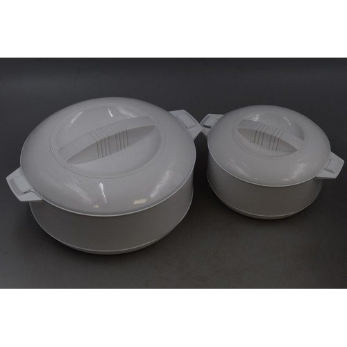 753 - Selection of Hot and Cold Insulated Food Serving Bowls