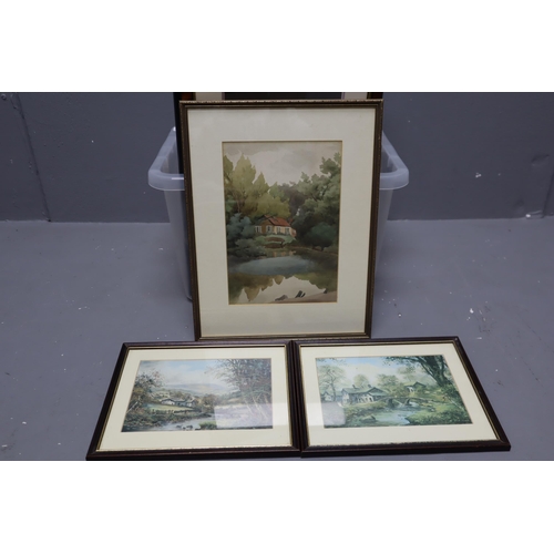 811 - Mixed Selection of Framed Original Arts, Printed Art and Pictures