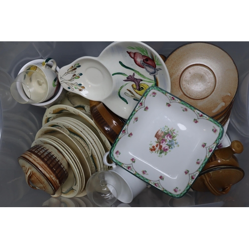 801 - Mixed Selection of Ceramics including Susie Cooper, Royal Doulton and Royal Stafford