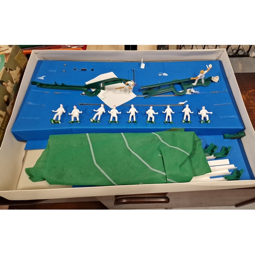 803 - Vintage Peter Pan Playthings Test Match Cricket Game Boxed in need of TLC