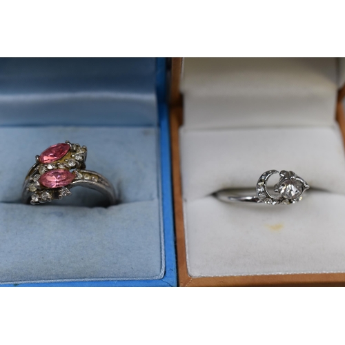 251A - Selection of 4 Rings all Complete with Presentation Boxes