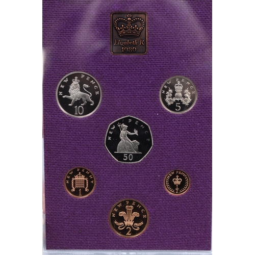 163 - Royal Mint Coinage of Great Britain and Northern Ireland Proof Coin Set Complete with Case