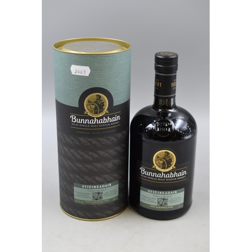 2 - An Unopened Bottle of Bunnahabhain Stiuireadair Islay Single Malt Scotch Whiskey, In Box (700ml)