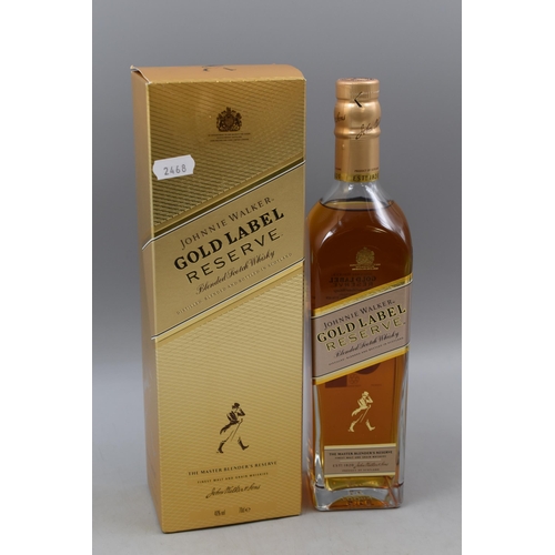 7 - An Unopened Bottle of Johnnie Walker Gold Label Reserve Blended Scotch Whisky, In Box (700ml)