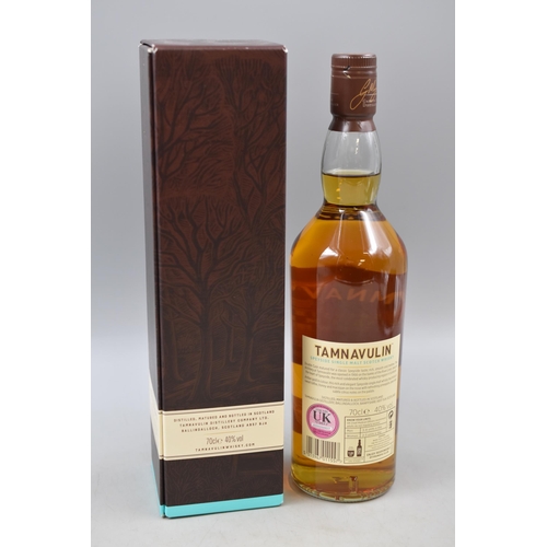 12 - An Unopened Bottle of Tamnavulin Double Cask Speyside Single Malt Scotch Whisky, In Box (700ml)