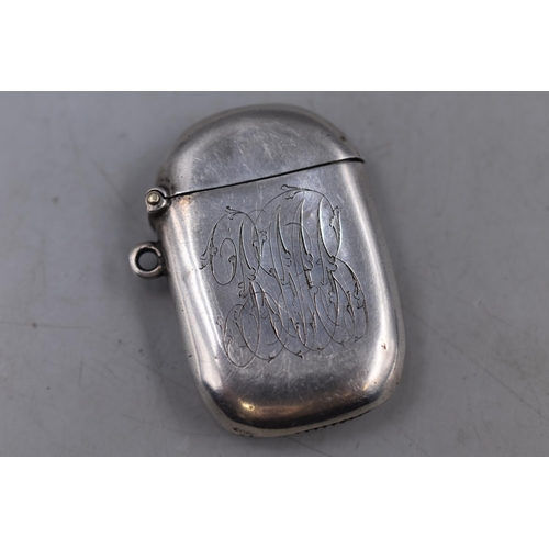 24 - Hallmarked Chester Silver Vesta Case