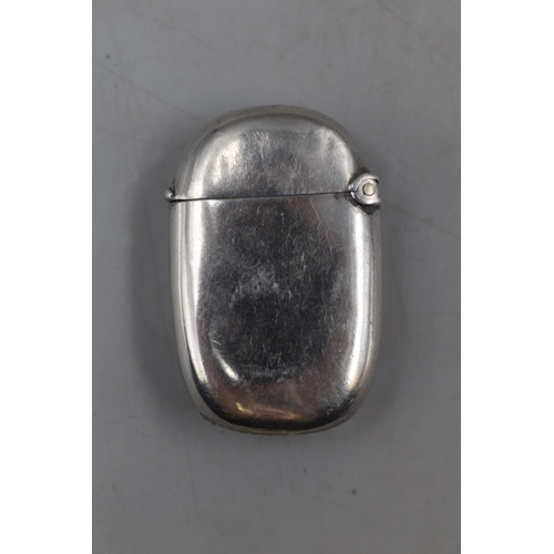 25 - Hallmarked Birmingham Silver Vesta Case