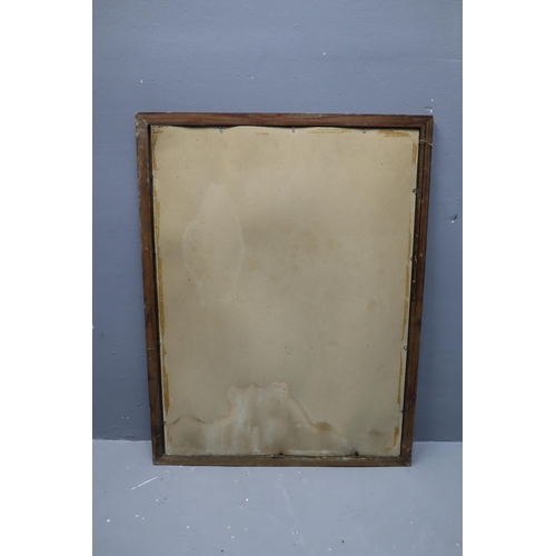 414 - A Frames Chivas Regal Whiskey Advertising Mirror, Approx 26